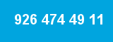 926 474 49 11